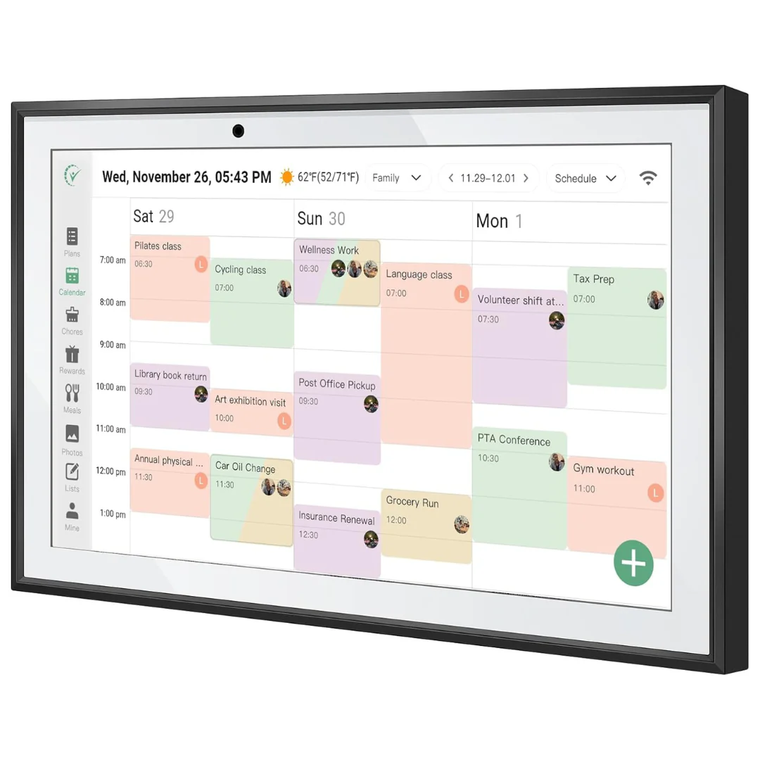 10.1'' Smart Family Planner WiFi Digital Calendar