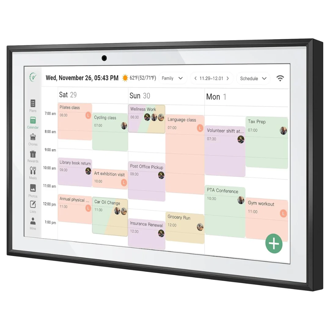 10.1" Smart Family Planner WiFi Digital Calendar