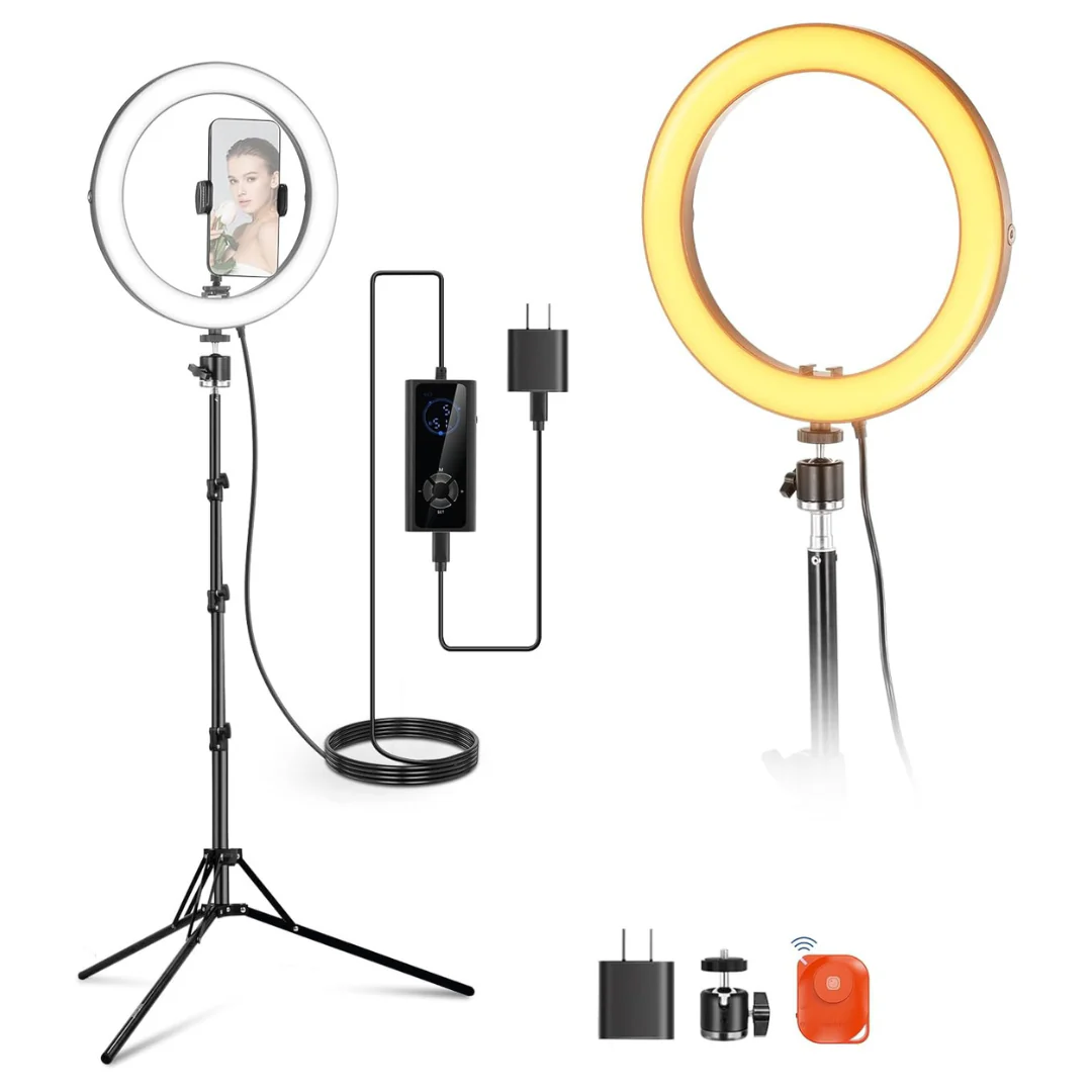 10" 20W High Power LED Ring Light With 71" Tripod Stand