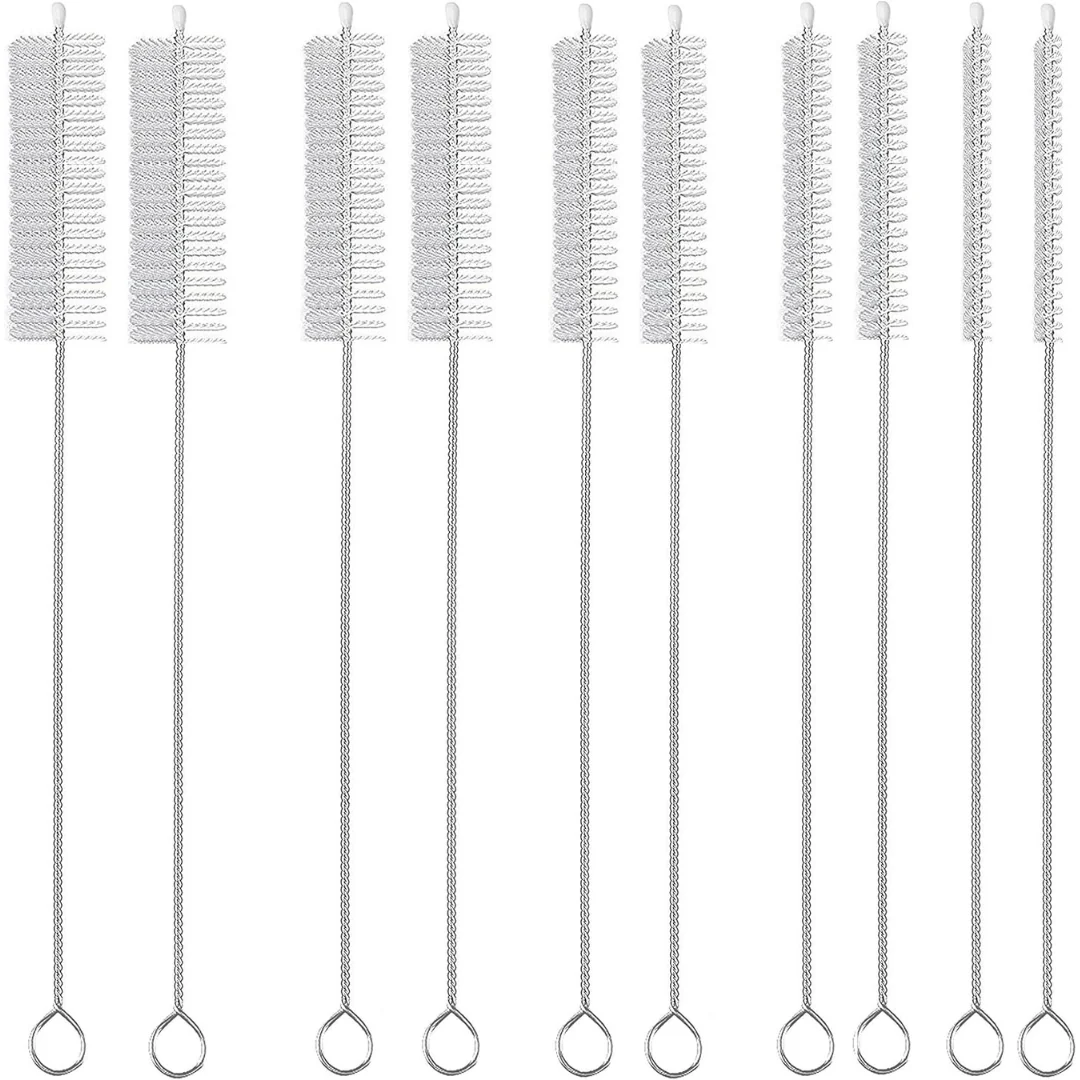10 Pcs Straw Cleaner Brushes-10"