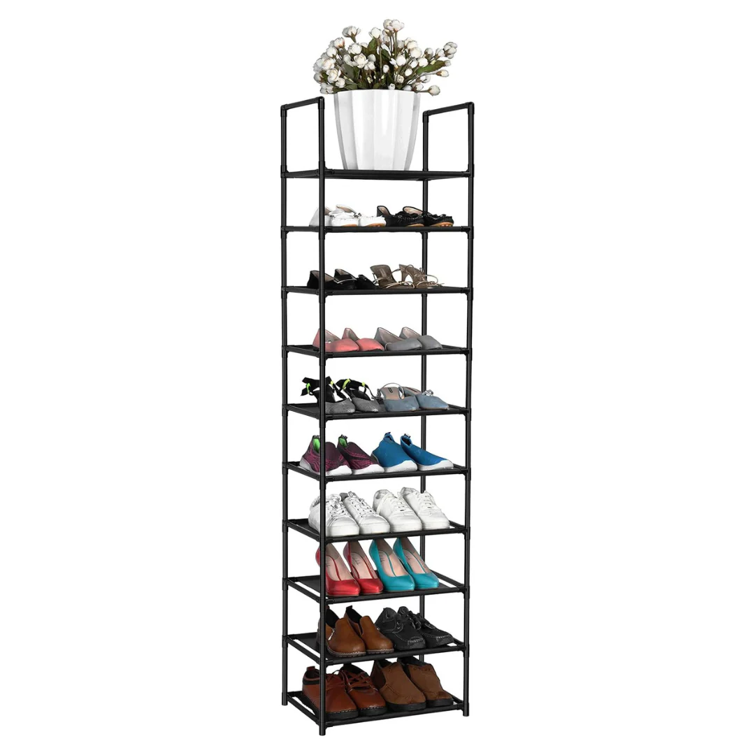 10-Tier Fiducial Home Shoe Rack With Up To 20-25 Pairs Capacity