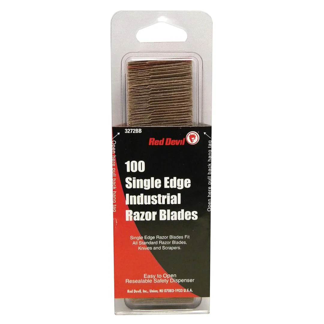 100-Count Red Devil 3272 Single-Edge Razor Blades