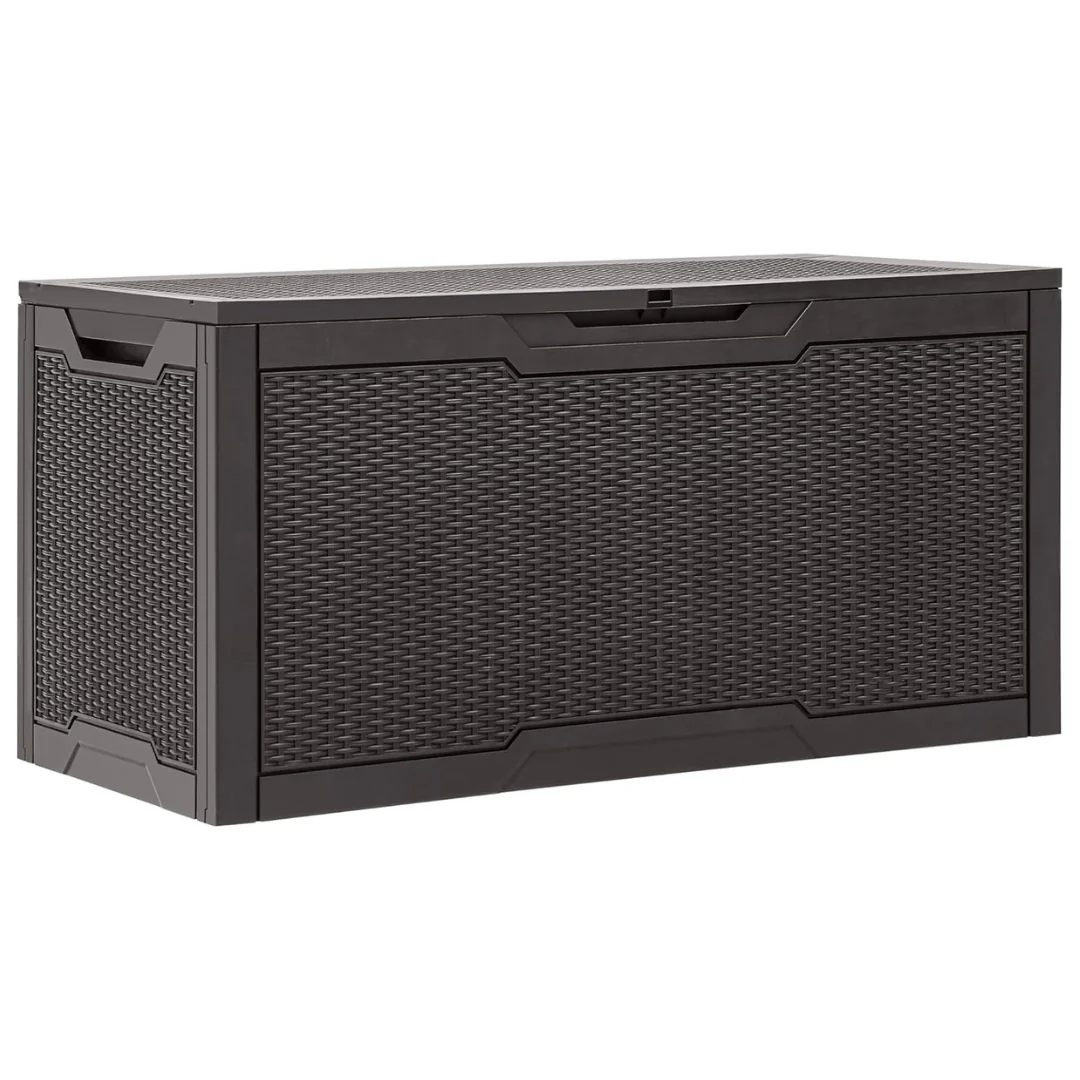 100-Gallon Large Resin Outdoor Storage Boxes