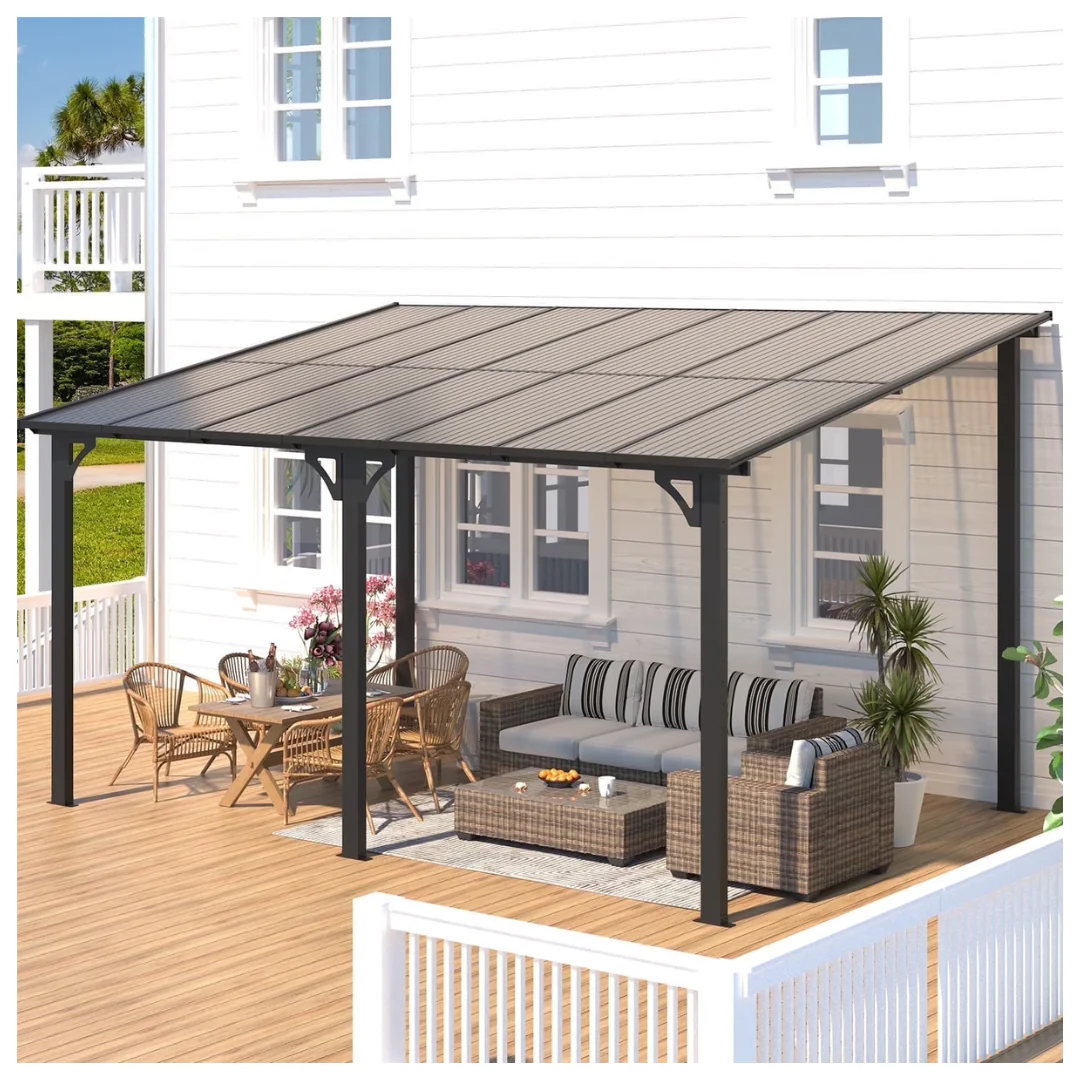 10ft x 14ft Aecojoy Patio Hardtop Aluminum Gazebo