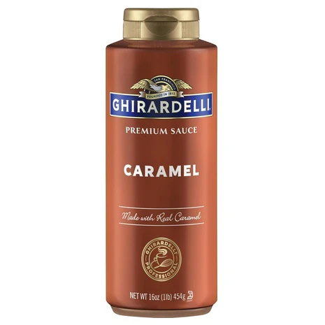 12-Pack Ghirardelli Caramel Sauce (Kof-K Dairy, 16oz)