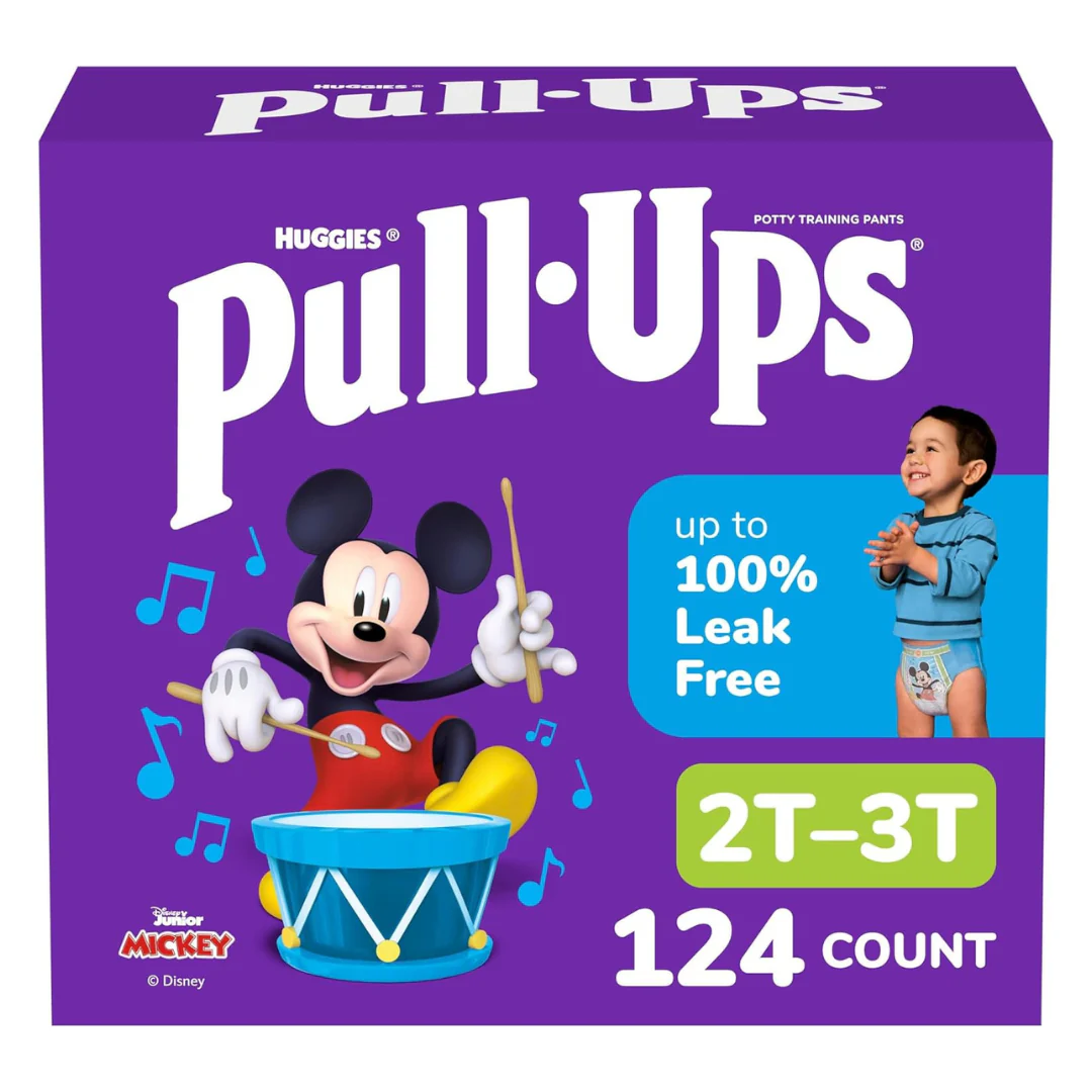 124-Count (4x31-ct) Pull-Ups Boys' Potty Training Pants
