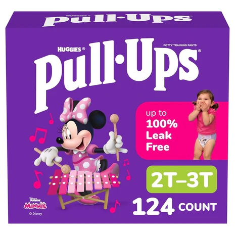 124 Size 2T-3T Pull-Ups Girls' Potty Training Pants