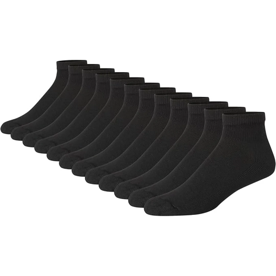 14-Pair Hanes Men's Double Tough Socks
