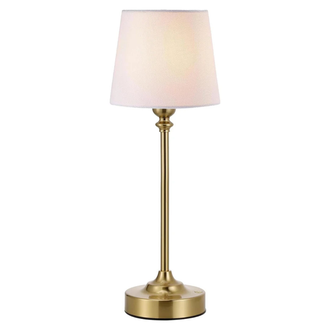 15.5" Rechargeable 3000K Stepless Dimming Touch Control Table Lamp