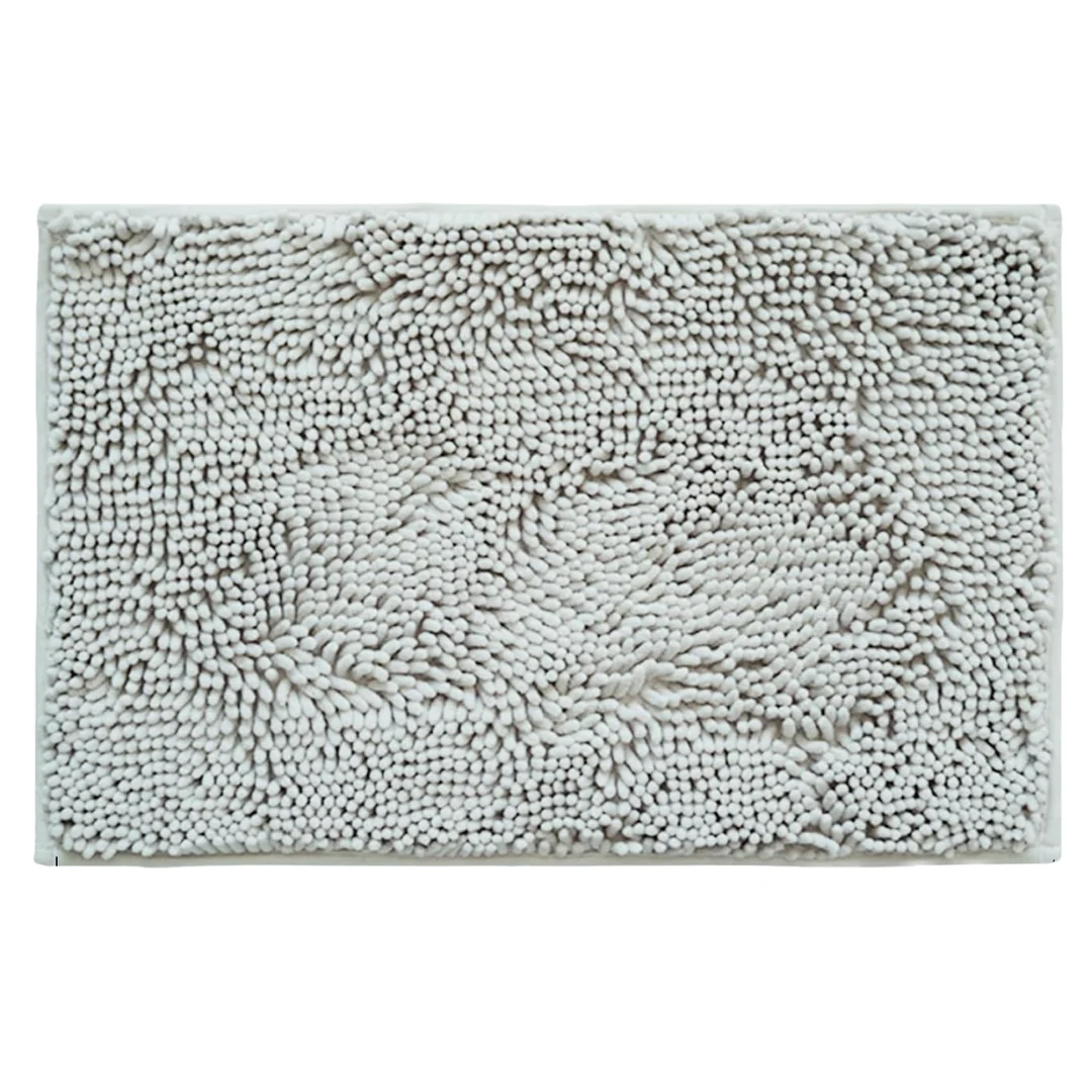 15" x 23" Super Absorbent Soft Thick Machine Washable Bath Rugs