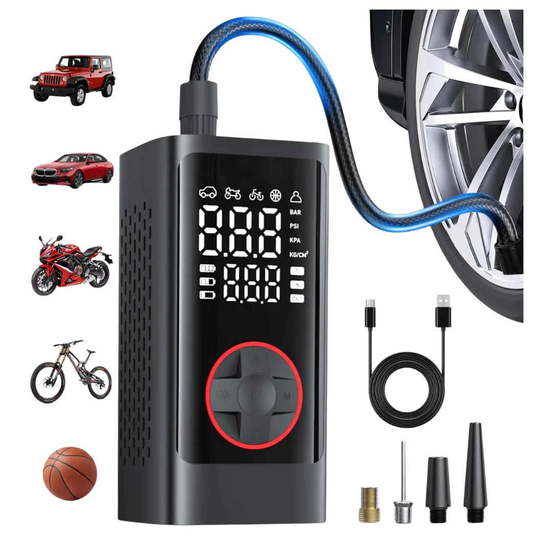150PSI Portable Tire Inflator Air Compressor