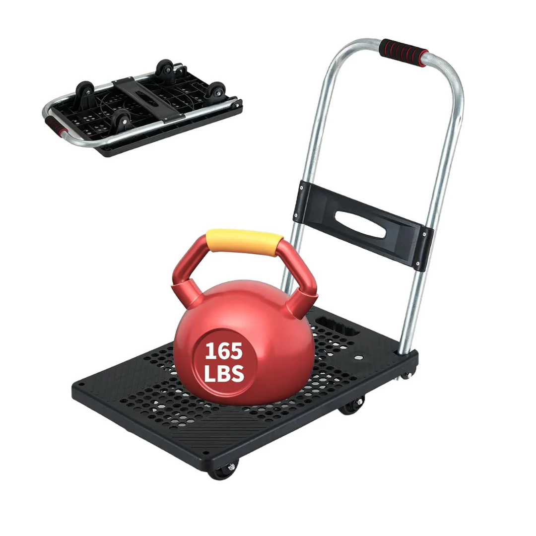 165 lbs Load Capacity Diamondforge Push Cart Dolly