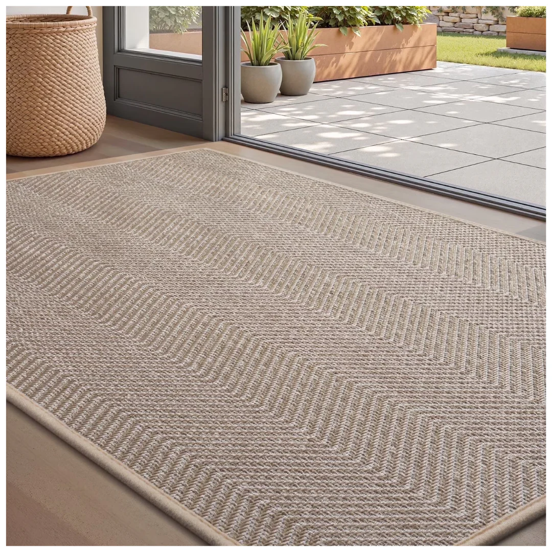 17" x 30" Non Slip Rubber Welcome Door Mats