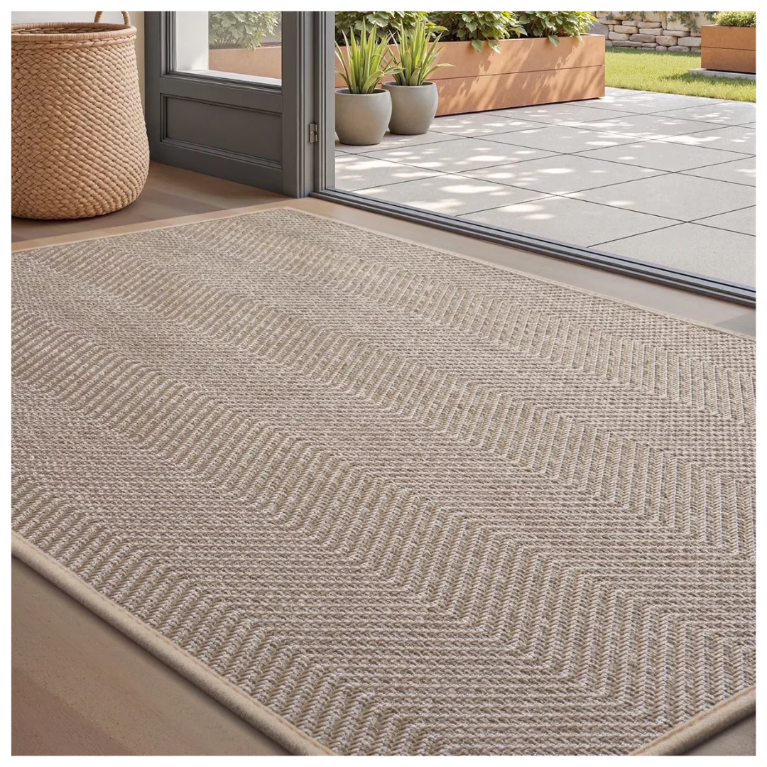 17" x 30" Non Slip Rubber Welcome Door Mats