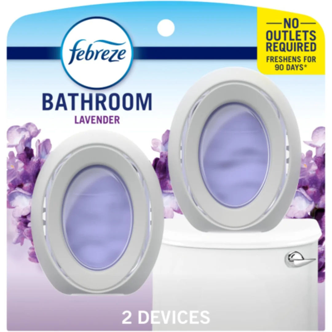 2-Count Febreze Odor-Fighting Small Spaces Air Freshener