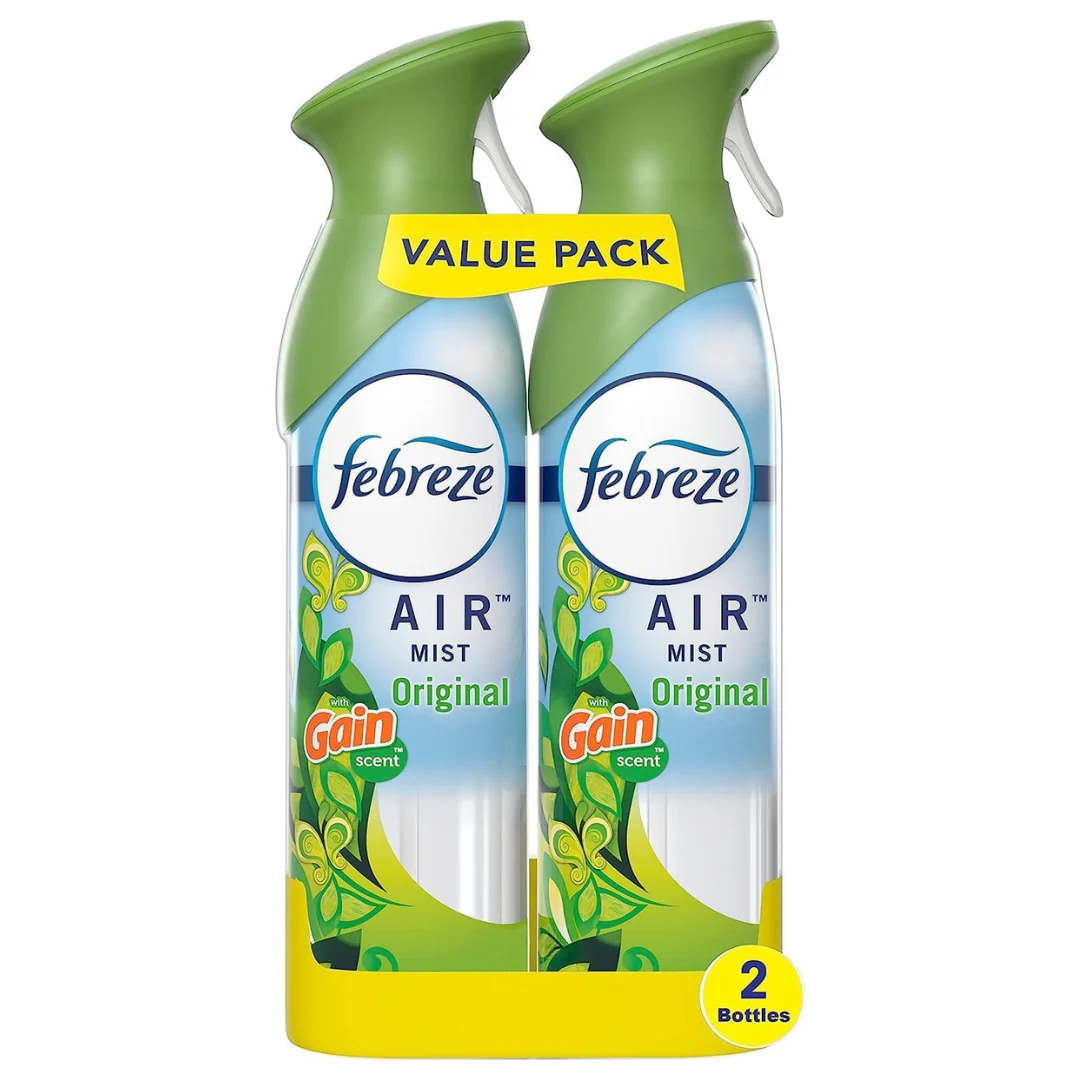 2-Pack Febreze Gain Original Air Freshener Spray (8.8 Fl Oz)