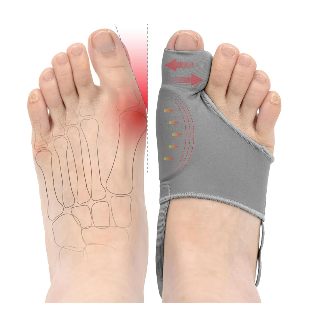 2 Pcs Big Toe Straightener Bunion Corrector