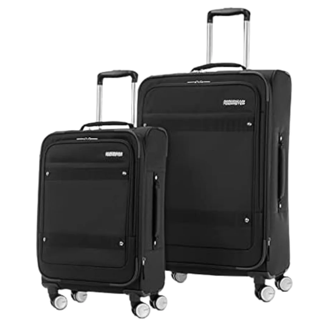 2-Piece American Tourister Whim Softside Expandable Spinner Luggage Set