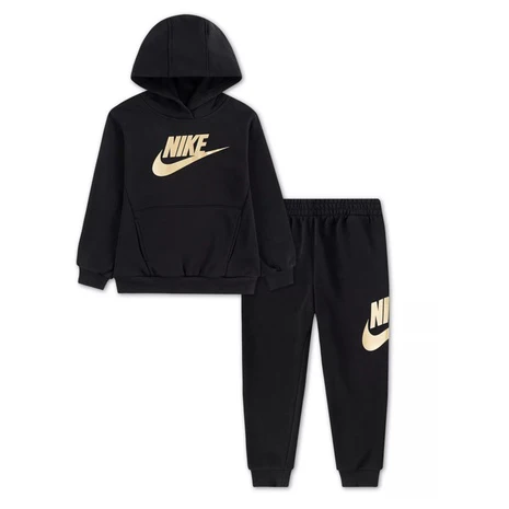 2-Piece Nike Boys' Club Fleece Logo Long Sleeve Hoodie and Sweatpants