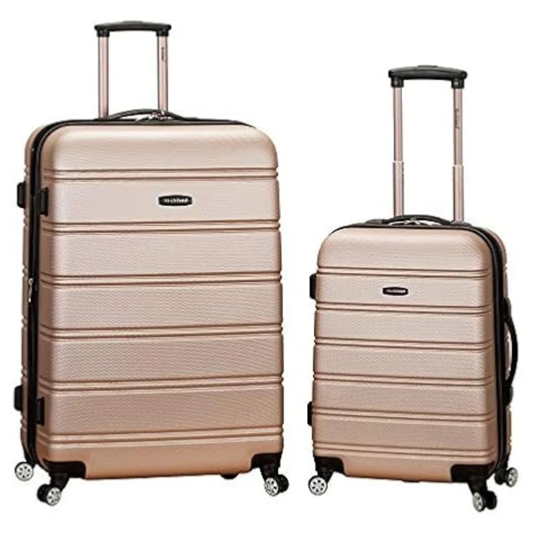 2-Piece Rockland Melbourne Hardside Expandable Luggage Set
