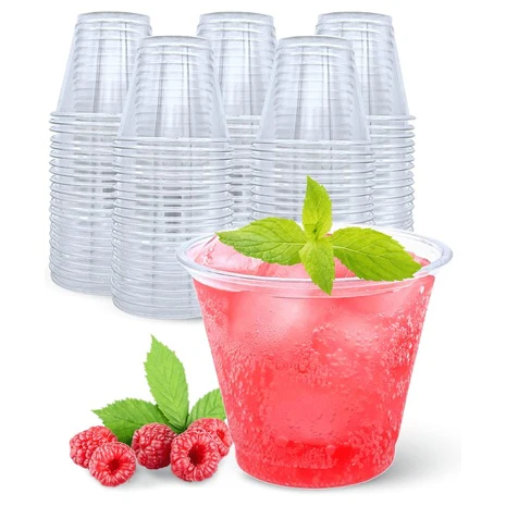 200 9oz Clear Plastic Cups