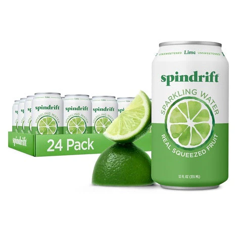 24 Cans Of Spindrift Sparkling Water On Sale!