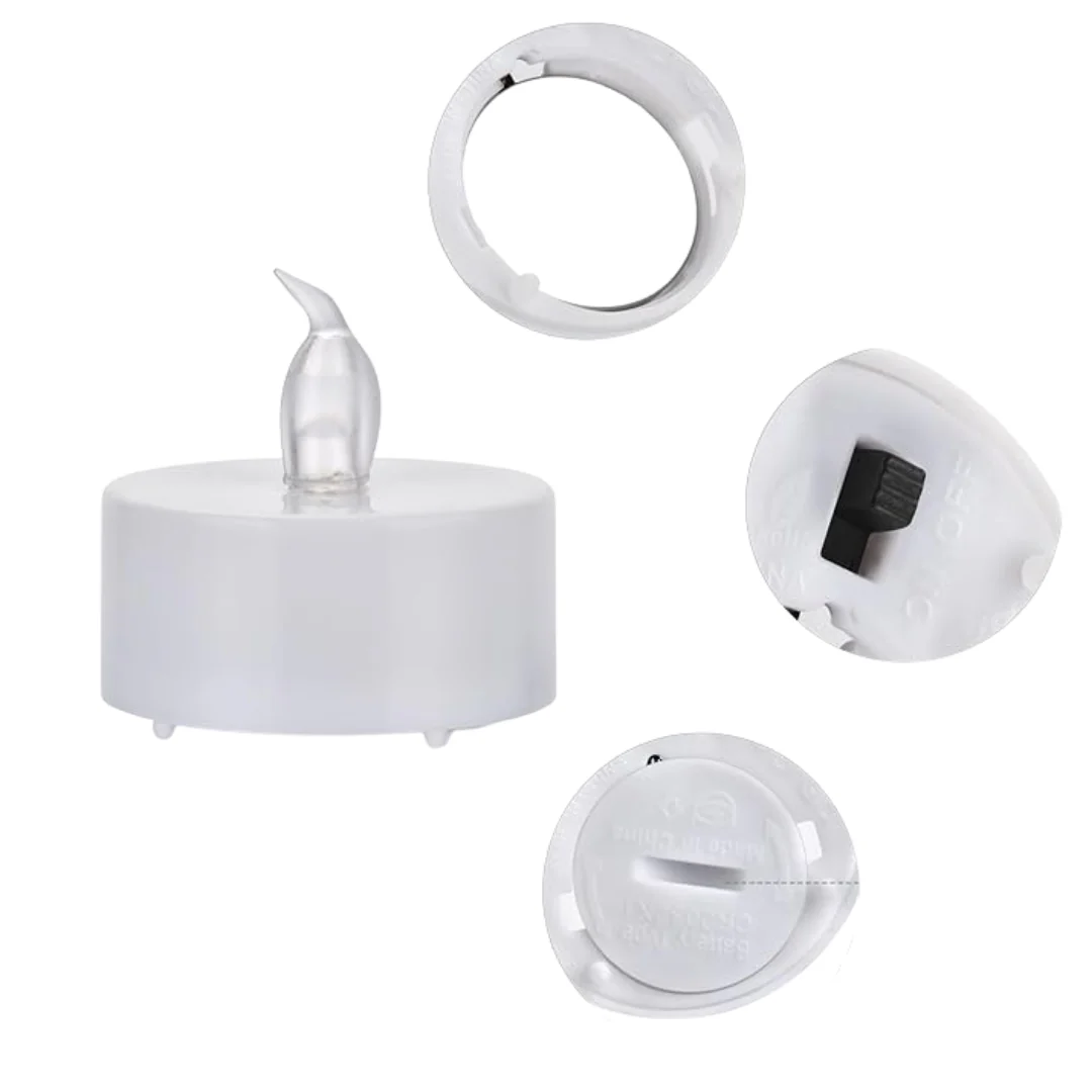 24-Pack Realistic & Bright Flickering Flameless Candles