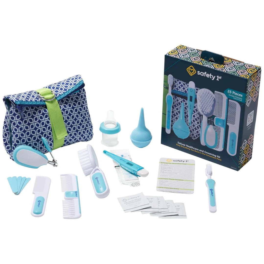 25-Piece Safety 1st Deluxe Baby Healthcare & Grooming Kit
