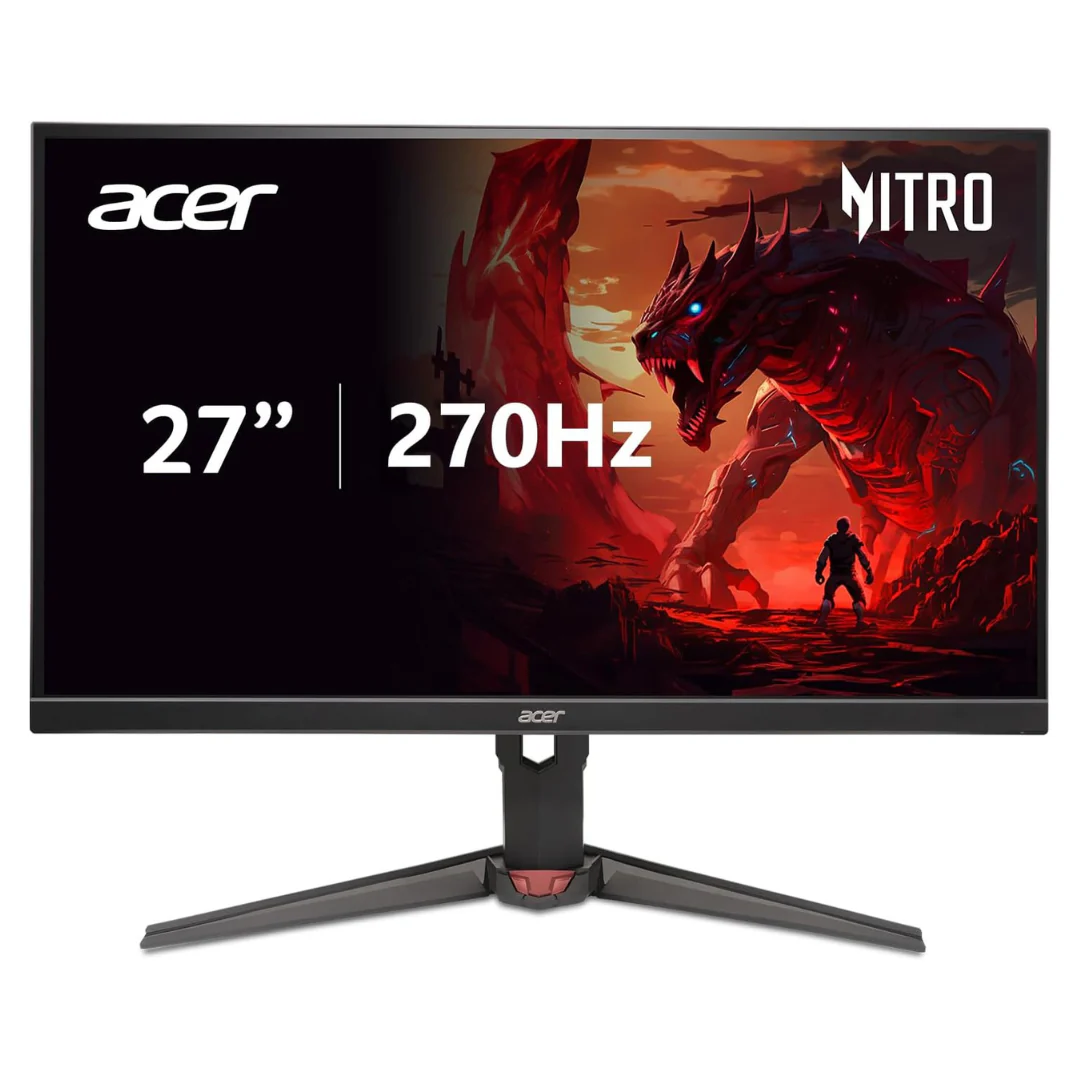 27" acer Nitro WQHD 270Hz 0.5ms IPS Freesync Gaming Monitor
