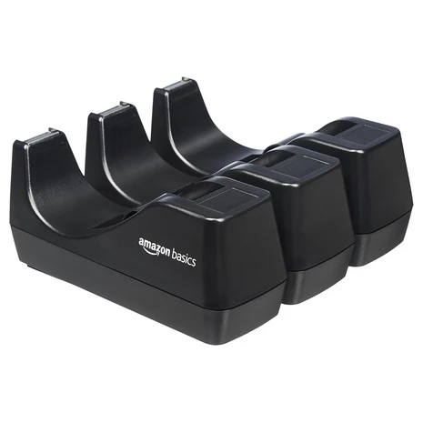 3-Pack Amazon Basics Weighted Desk Tape Dispenser