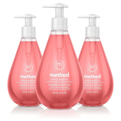3-Pack Method Gel Hand Soap