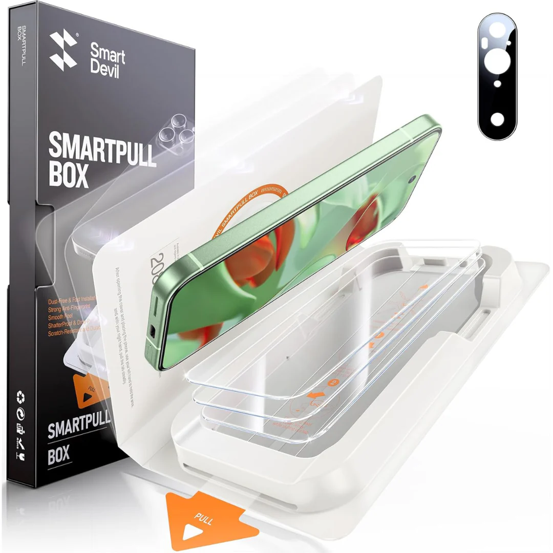 3-Pack Smartdevil Screen Protector for Google Pixel 9, Pro & Pro XL