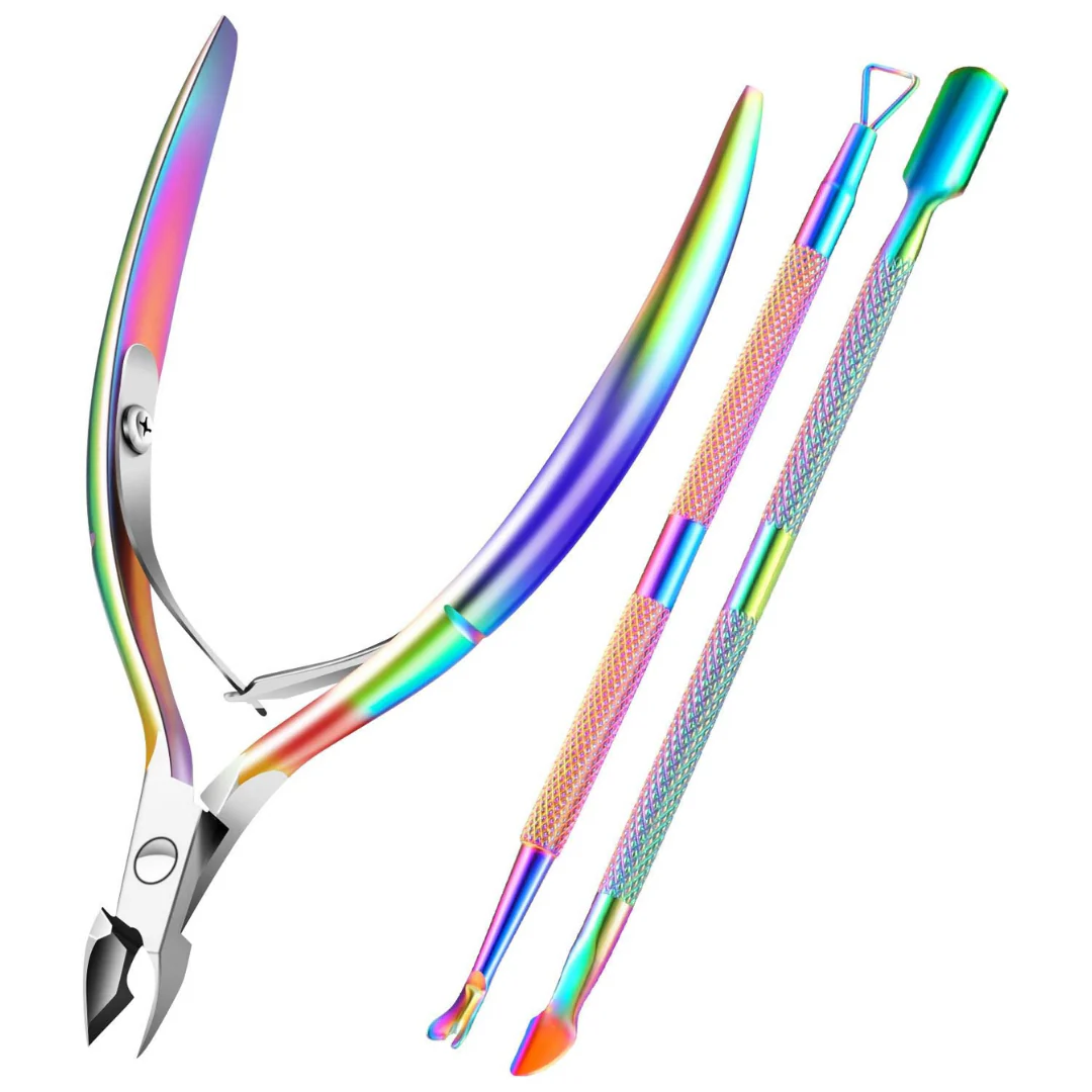 3-Piece Xunxmas 5 In 1 Cuticle Trimmer Set