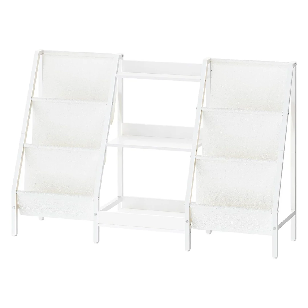3-Tier Snack Display Rack With Sling Shelf (2 Colors)