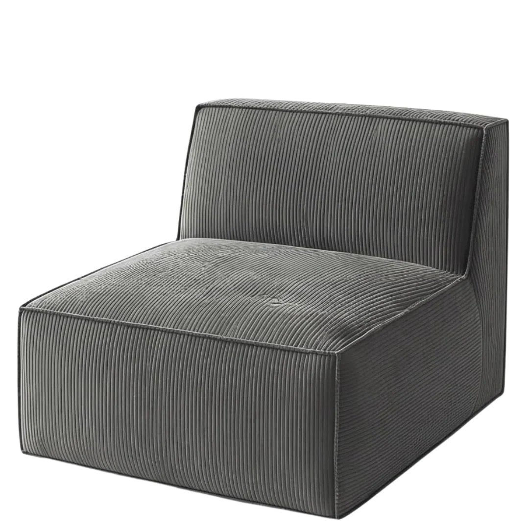 30.7" Convertible Single Seater Memory Foam Modular Sofa
