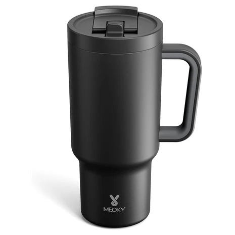 32 oz Tumbler with Handle and Flip Straw