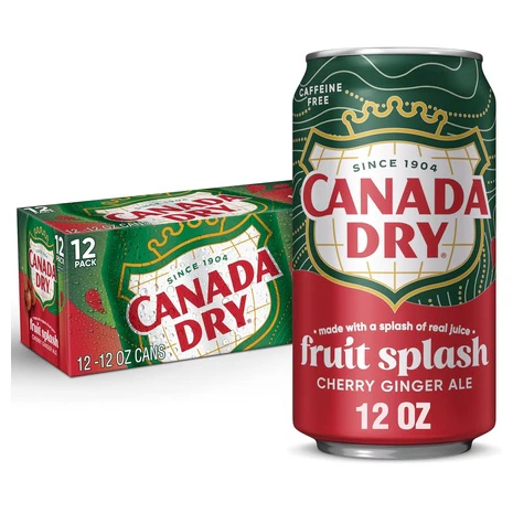 36 Cans Ginger Ale, Dr Pepper, Sunkist, & More on Sale