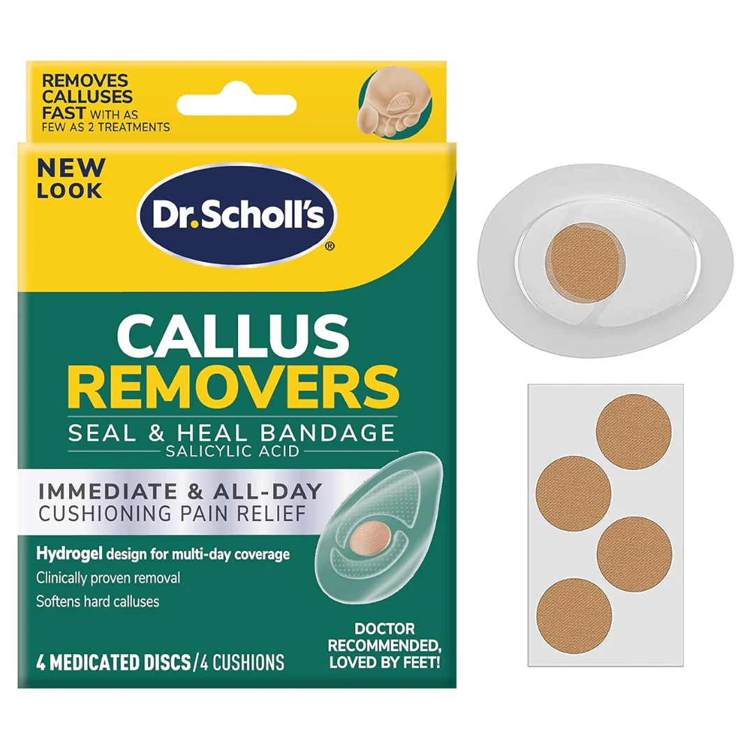 4-Count Dr. Scholl's CALLUS REMOVER Seal & Heal Bandage