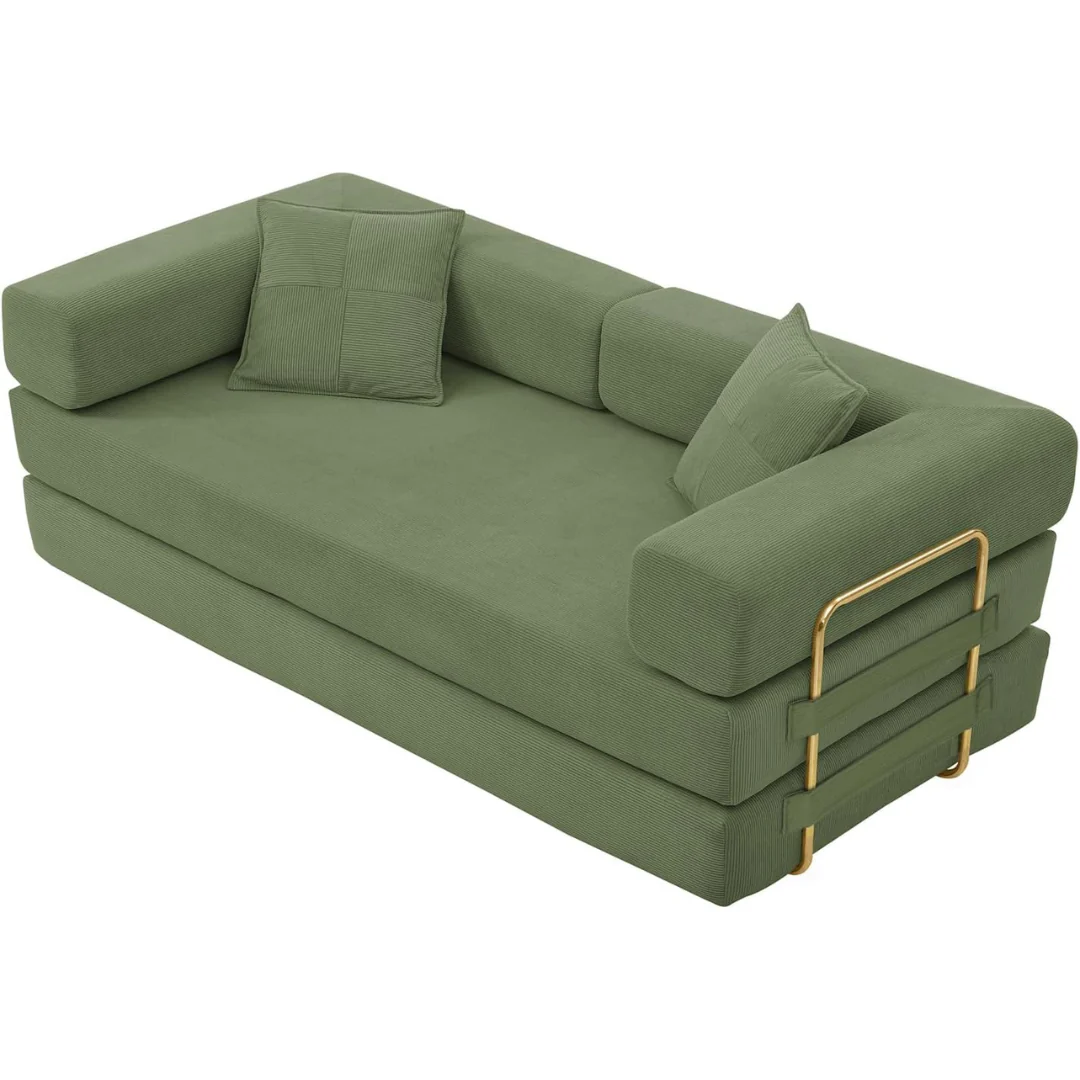 4-in-1 78" Oversized Folding Convertible Sofa Bed