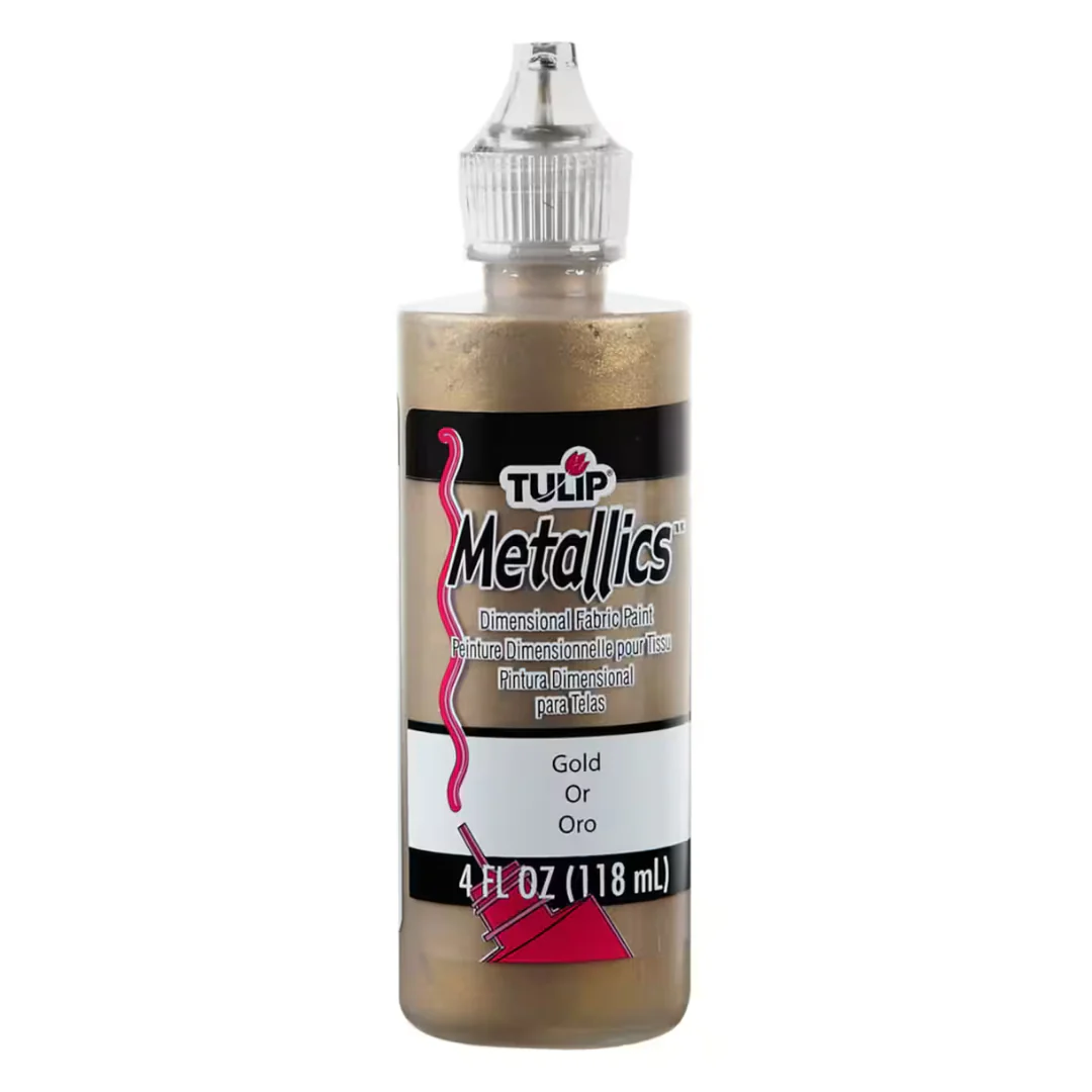 4-Oz Tulip Metallics Dimensional Fabric Paint (3 Colors)