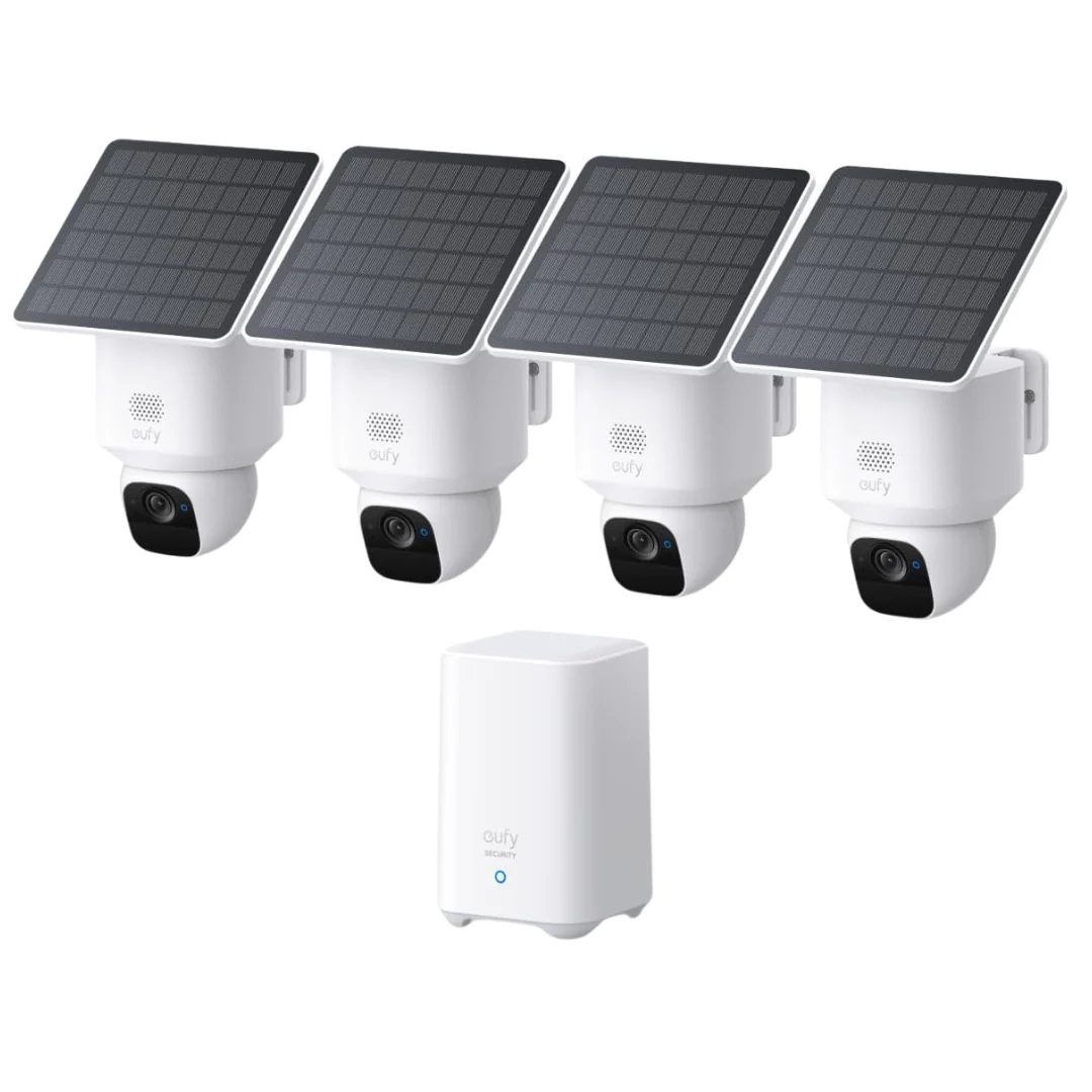 4-Pack eufy SoloCam E30 Security Camera Kit