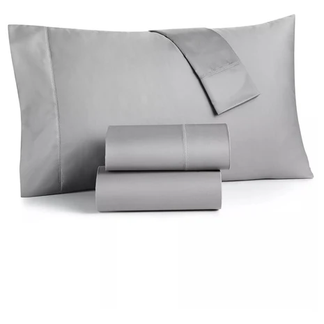 4-Piece Charter Club Solid 550 Thread Count King Sheet Set