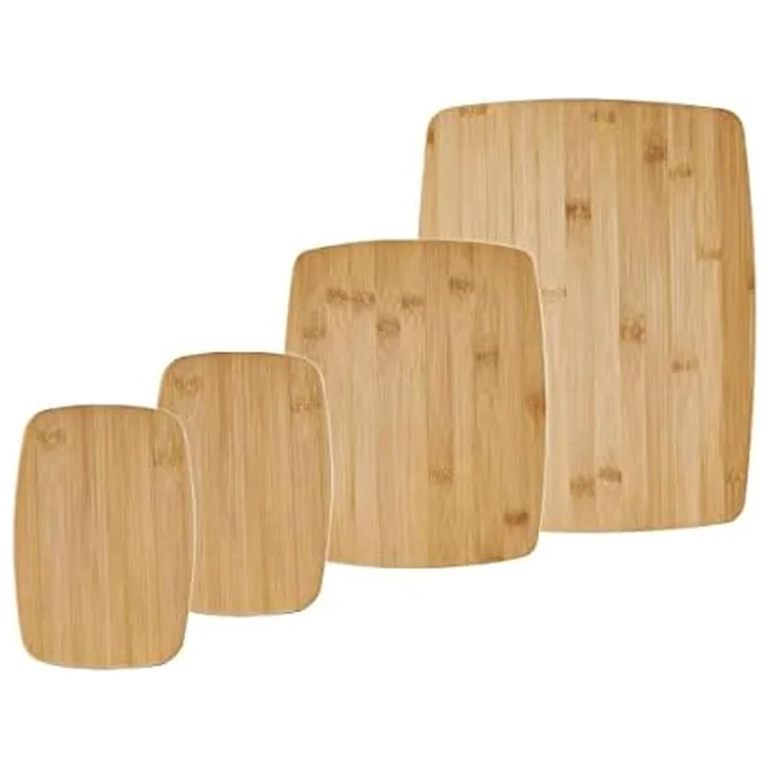 4-Piece Farberware Bamboo Cutting Board Set (Various)