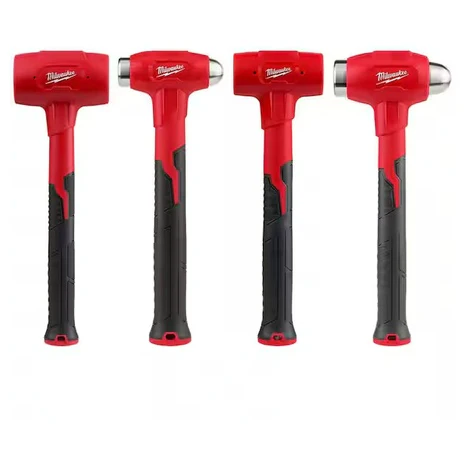 4-Piece Milwaukee Dead Blow Hammer Set (16–48 oz)