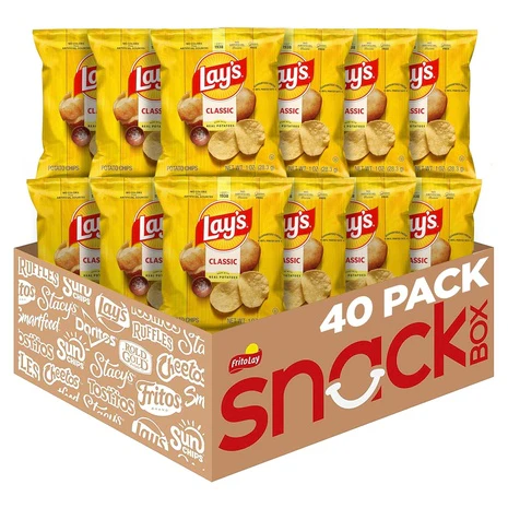40 Bags Lay's Potato Chips