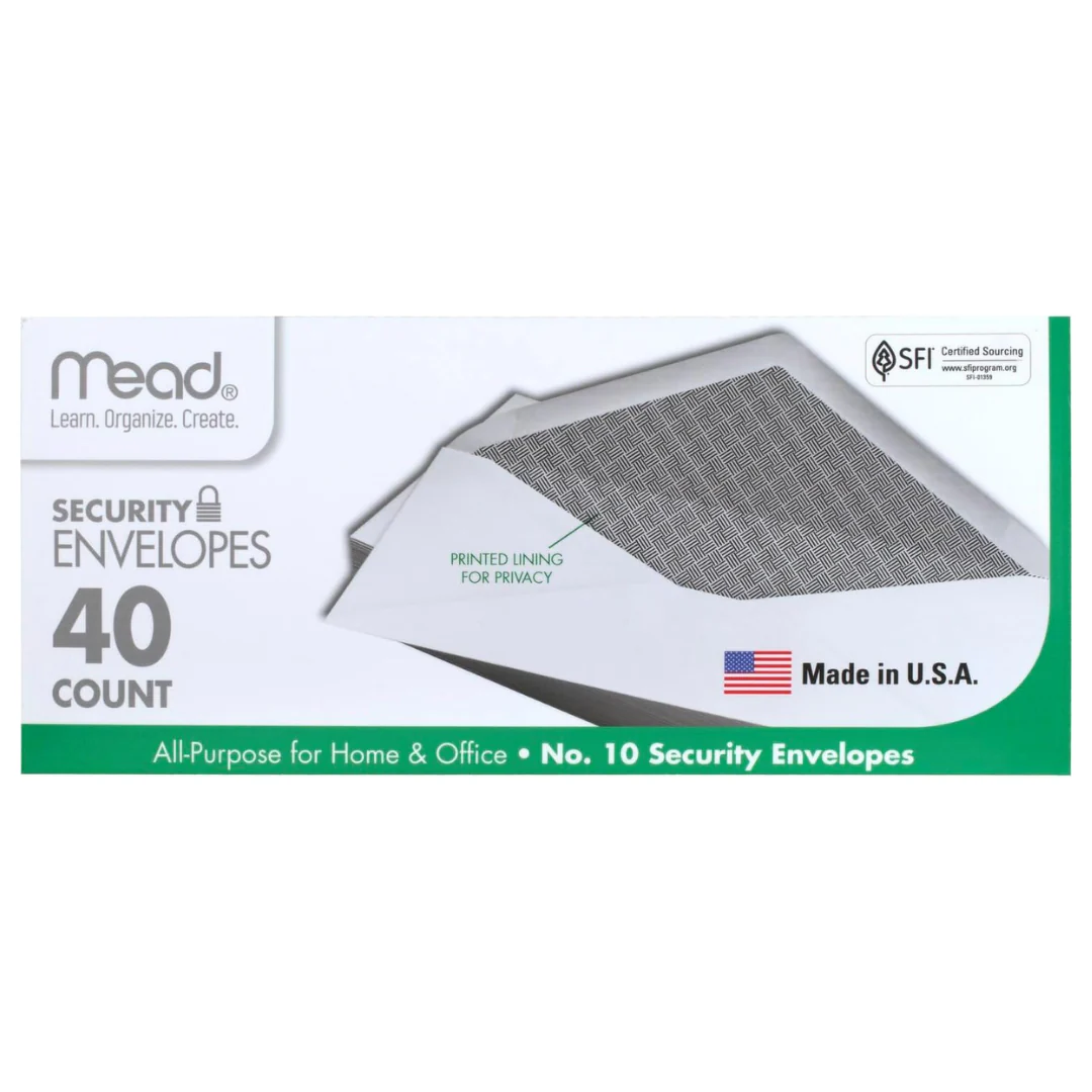 40-Count Mead #10 Envelopes