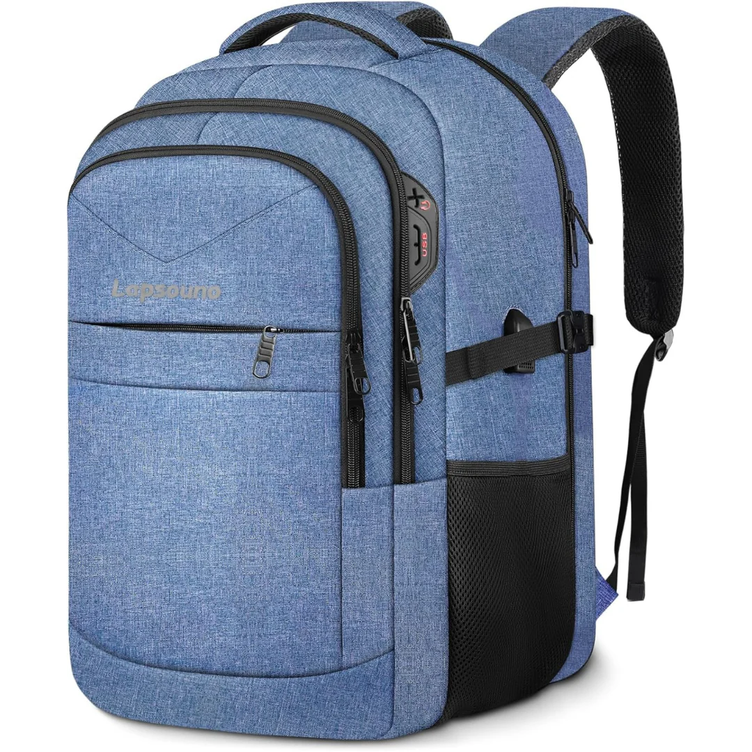 40L TSA 17" Laptop Backpack with USB Port