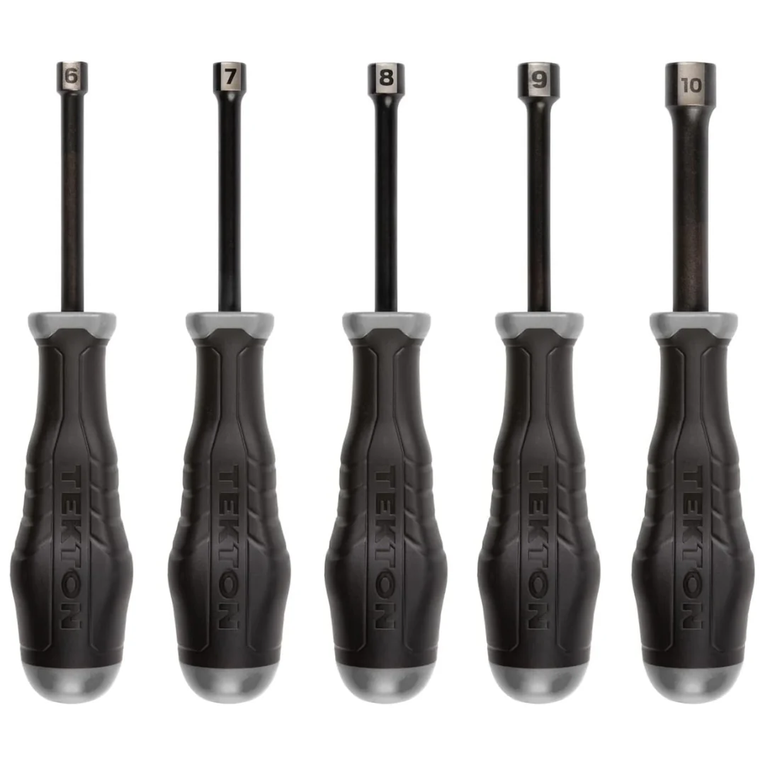 5-Piece High-Torque 6-10 mm Oxide Blade Nut Driver Set