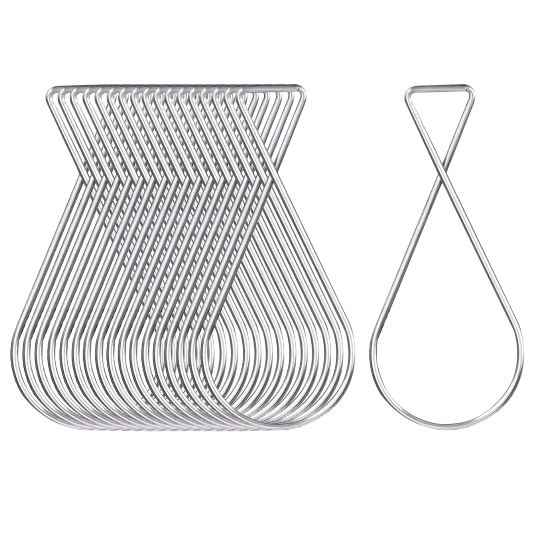 50-Pack SS304 Rustproof Drop Ceiling Hooks