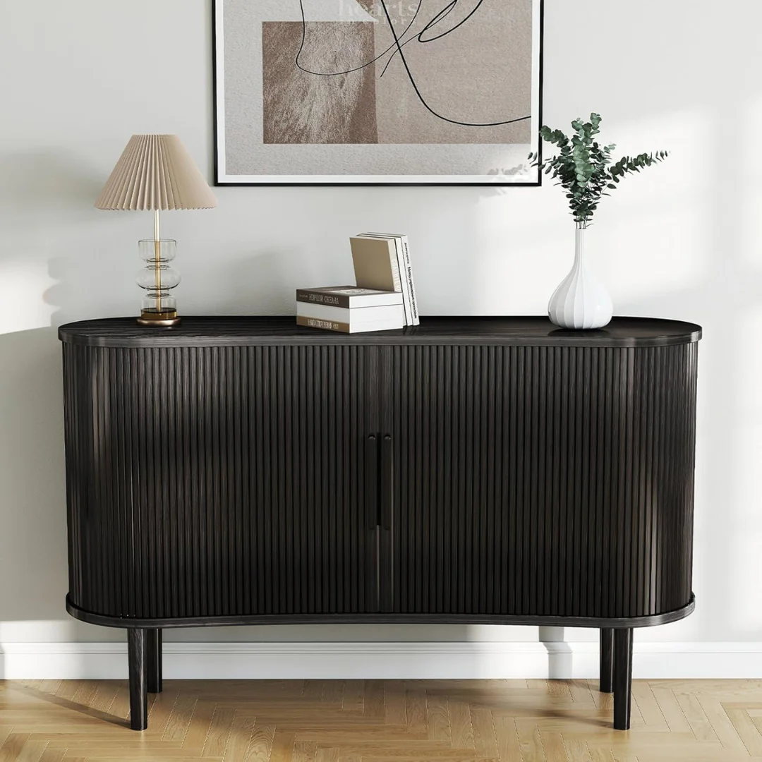 55" AraSyleon Mid-Century Modern Sideboard Buffet Cabinet